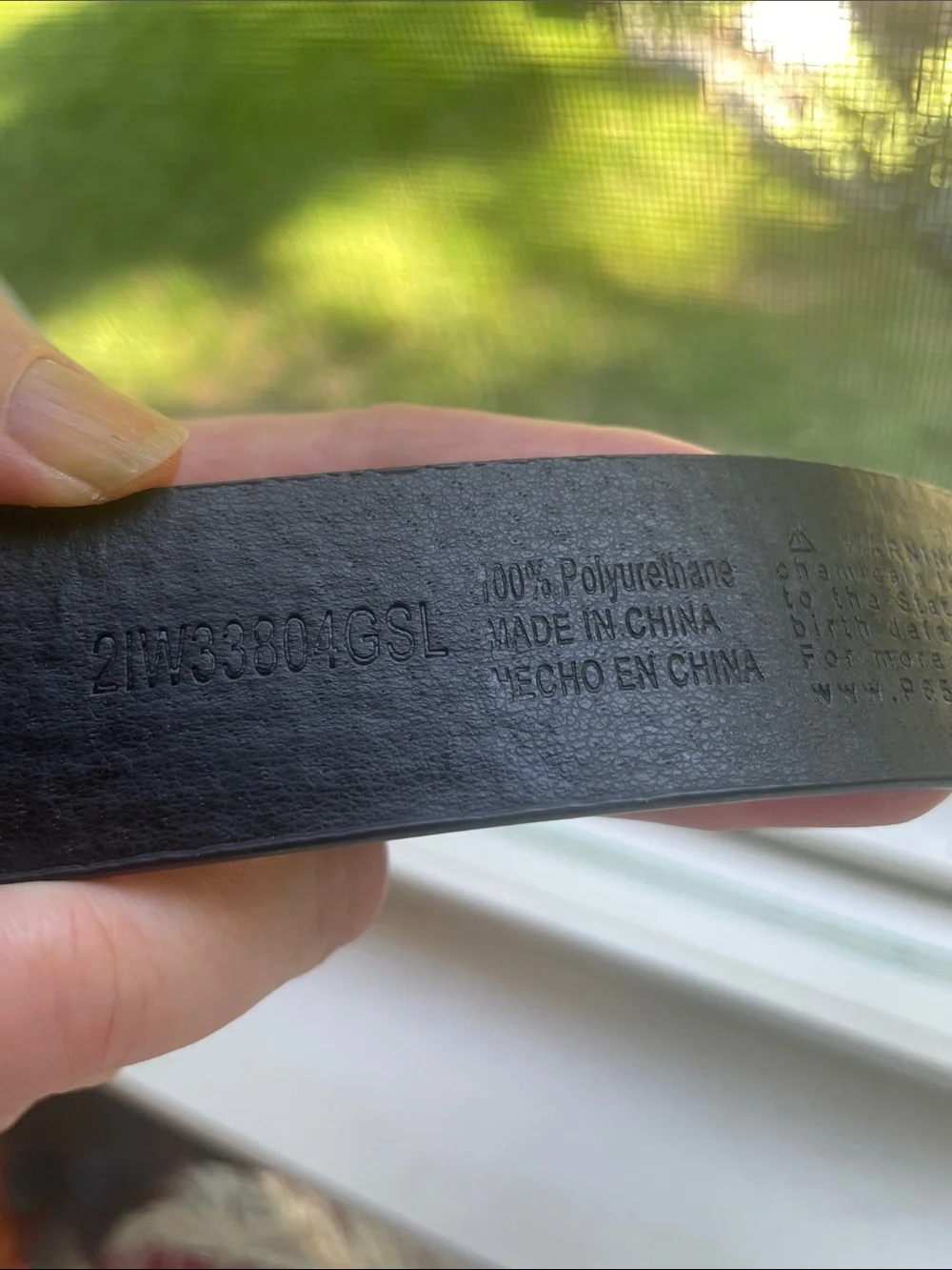 New Inspired Faux Leather Belt